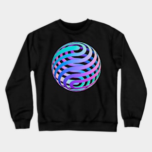 GeoModule - Gradient color sphere Crewneck Sweatshirt